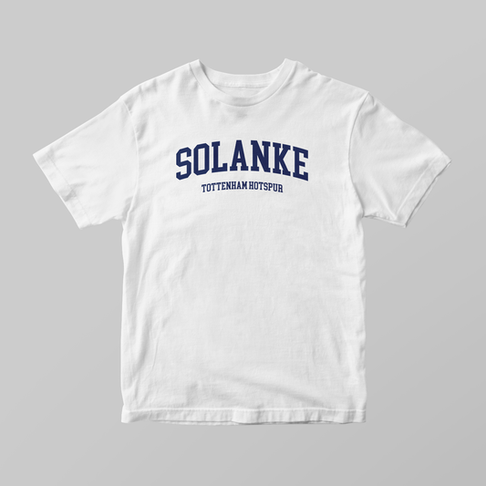 Dominic Solanke Varsity T-Shirt | Tottenham Hotspur Graphic Tee