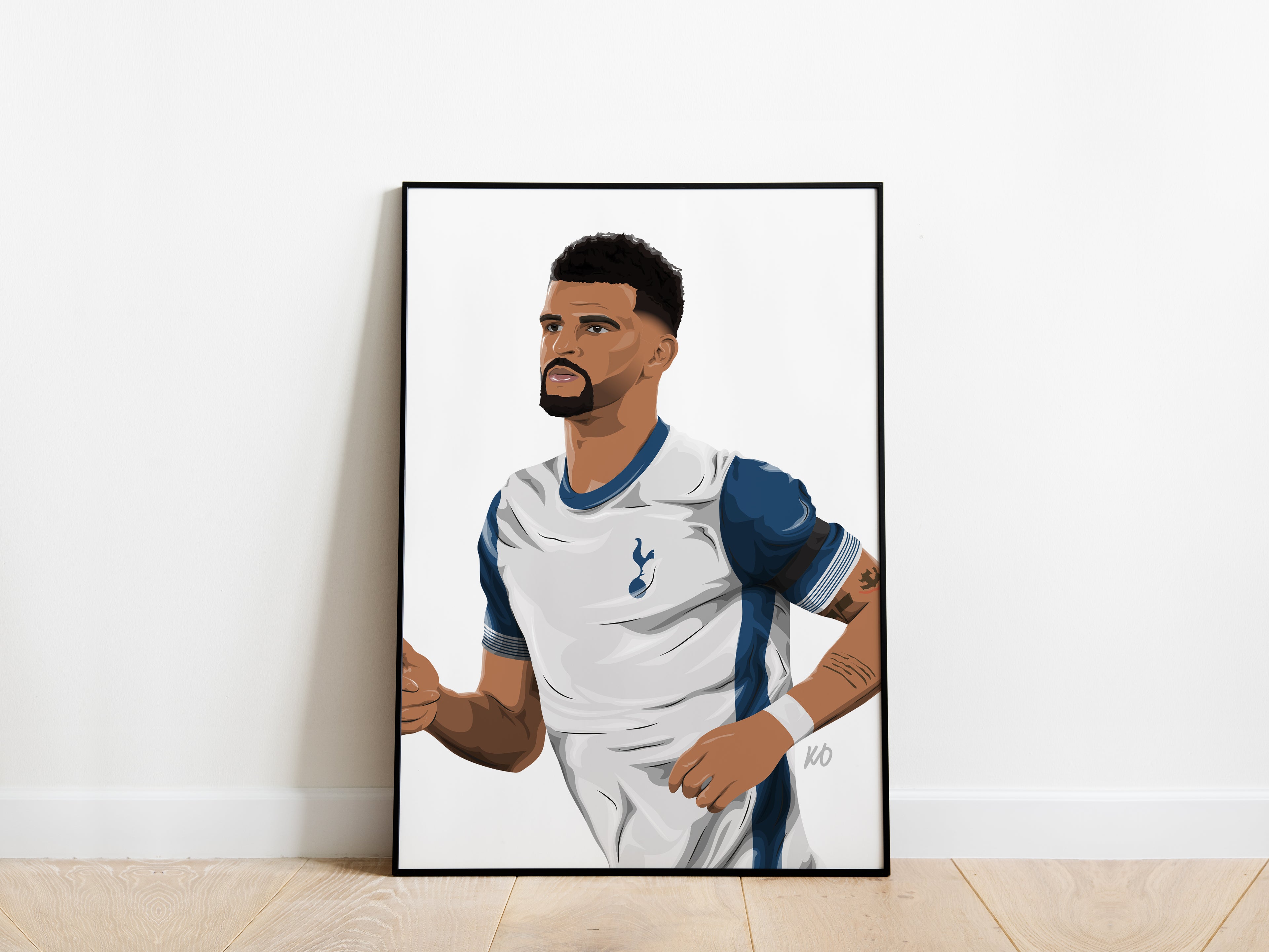 Dominic Solanke Tottenham Hotspur Poster - KDDesigns6