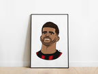 Dominic Solanke Portrait AFC Bournemouth Poster - KDDesigns6