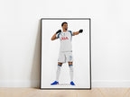 Dominic Solanke Celebration Tottenham Hotspur Poster - KDDesigns6