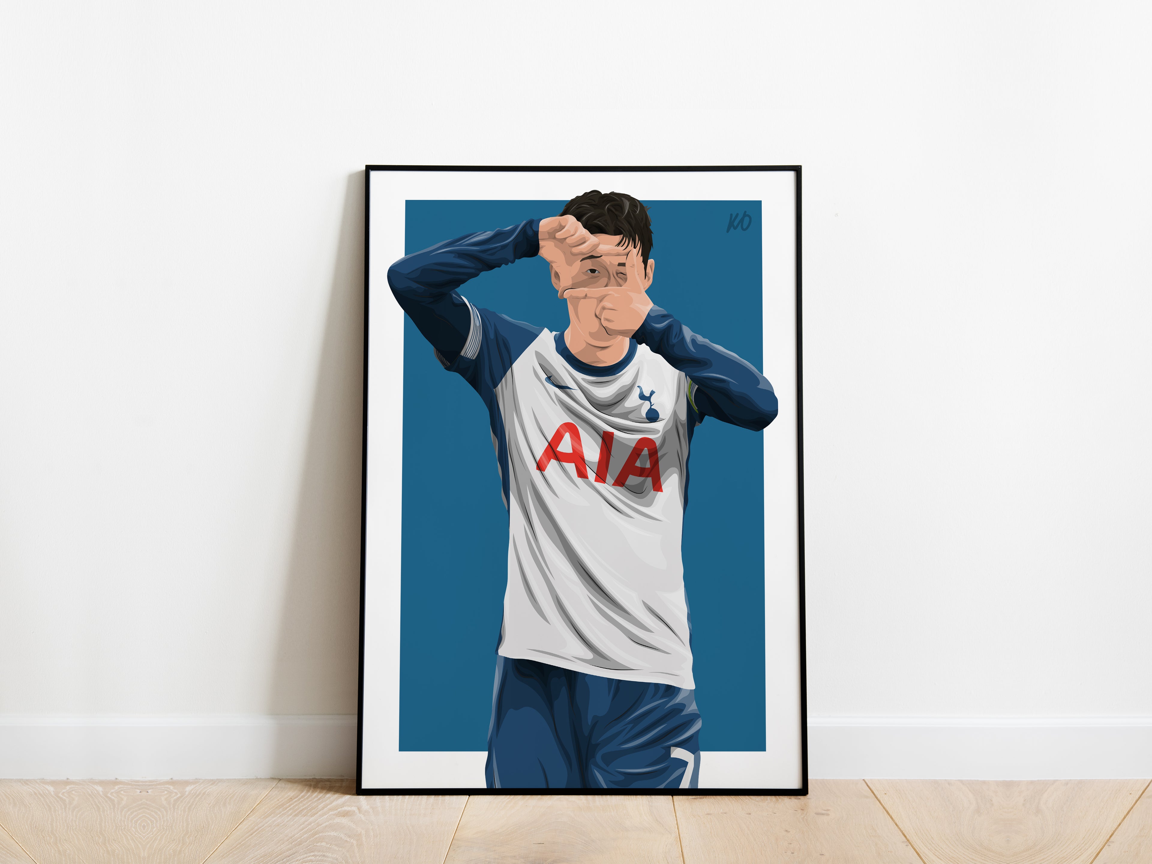 Hueng Min Son 24/25 Tottenham Hotspur Poster - KDDesigns6
