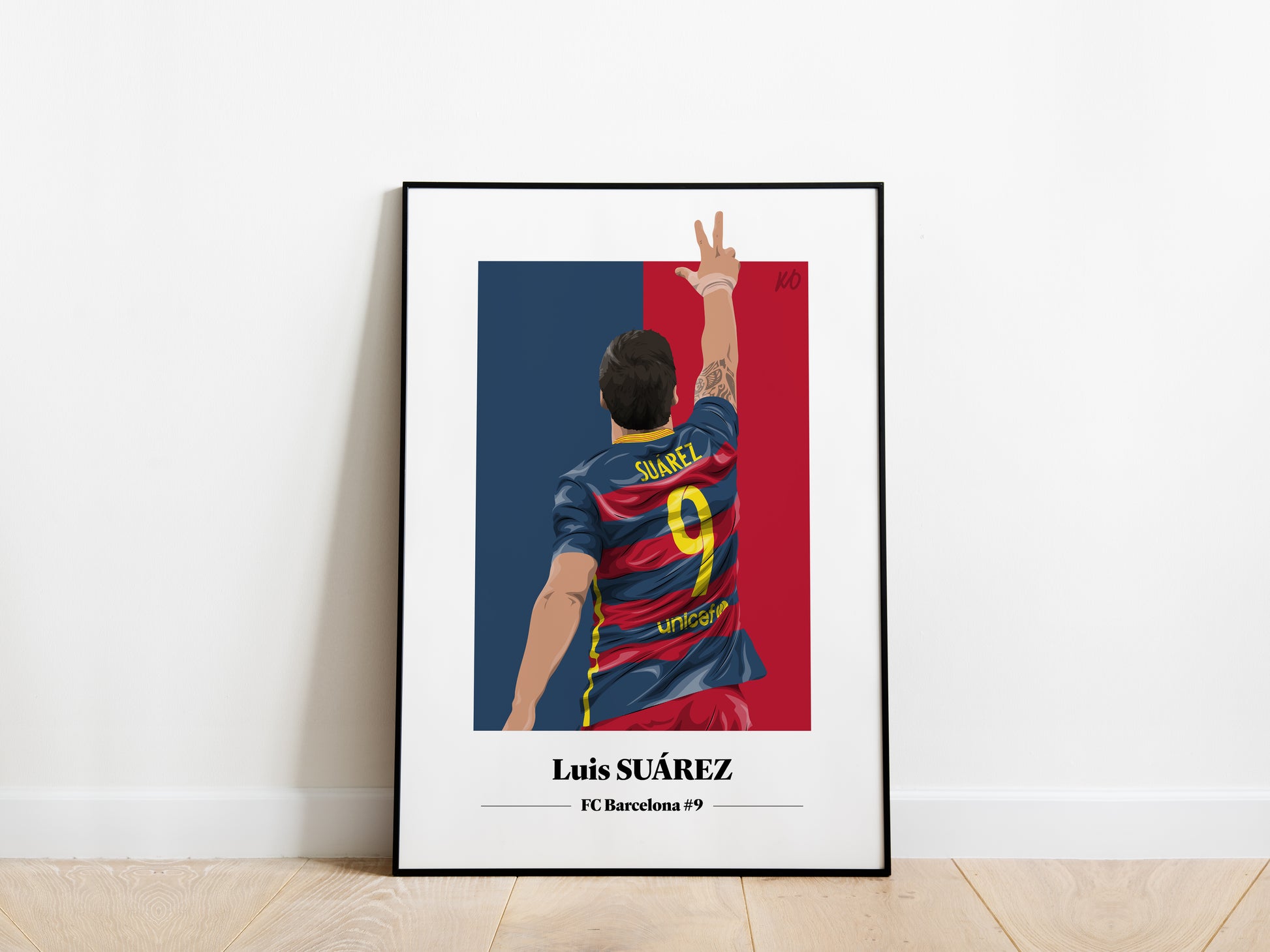 Luis Suarez Barcelona Poster - KDDesigns6