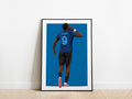 Marcus Thuram 25/26 Celebration Inter Milan Poster - KDDesigns6