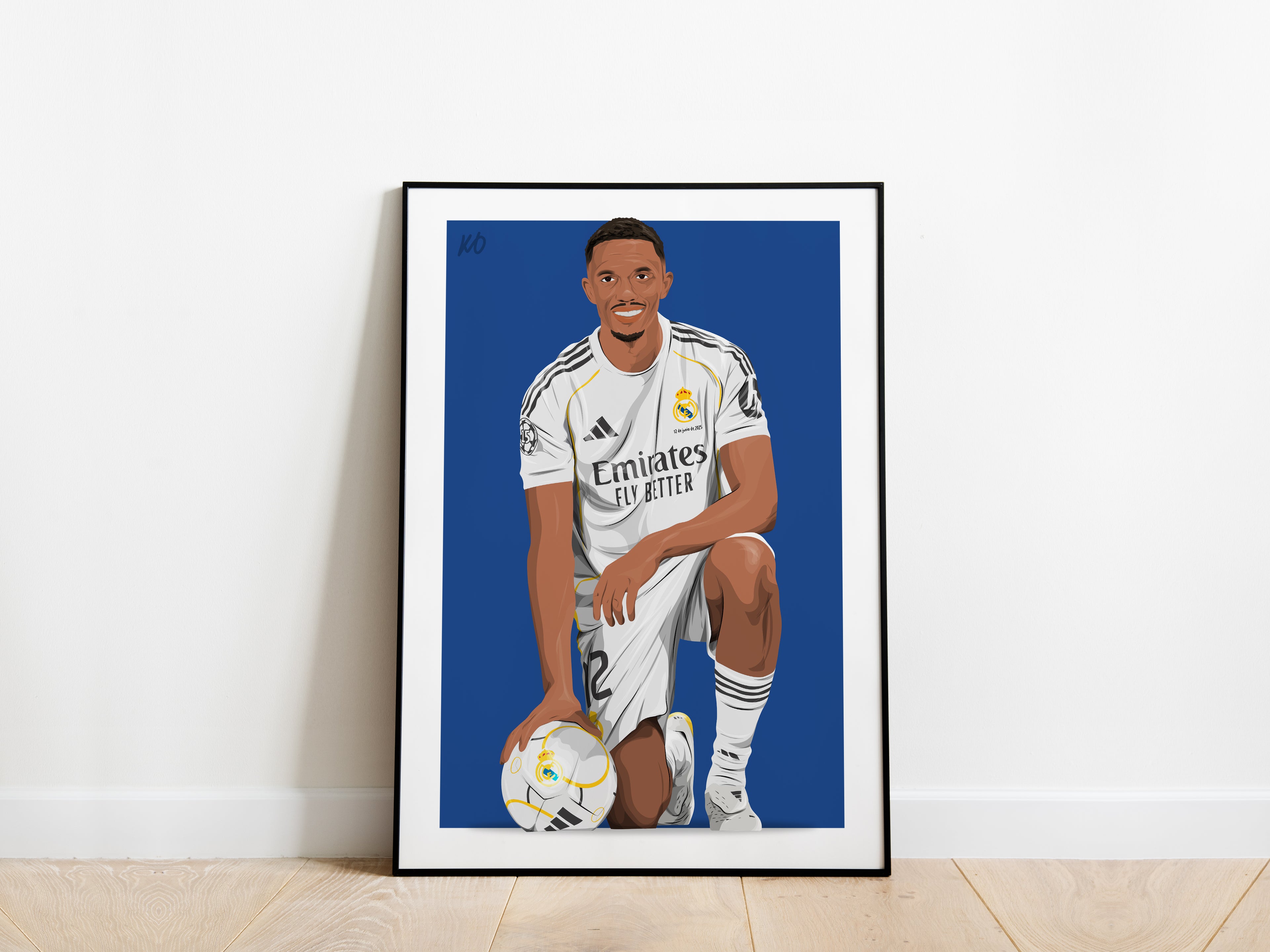 Trent Alexander-Arnold Real Madrid Poster - KDDesigns6