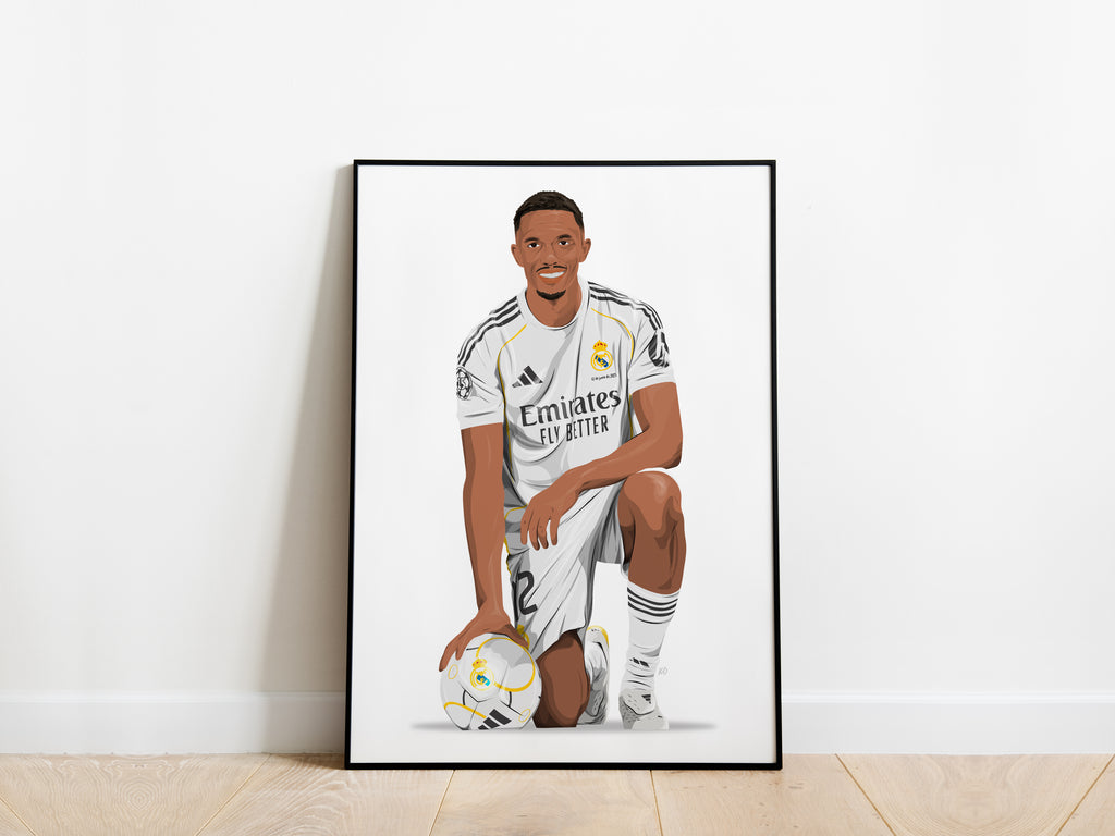 Trent Alexander-Arnold Real Madrid Poster - KDDesigns6