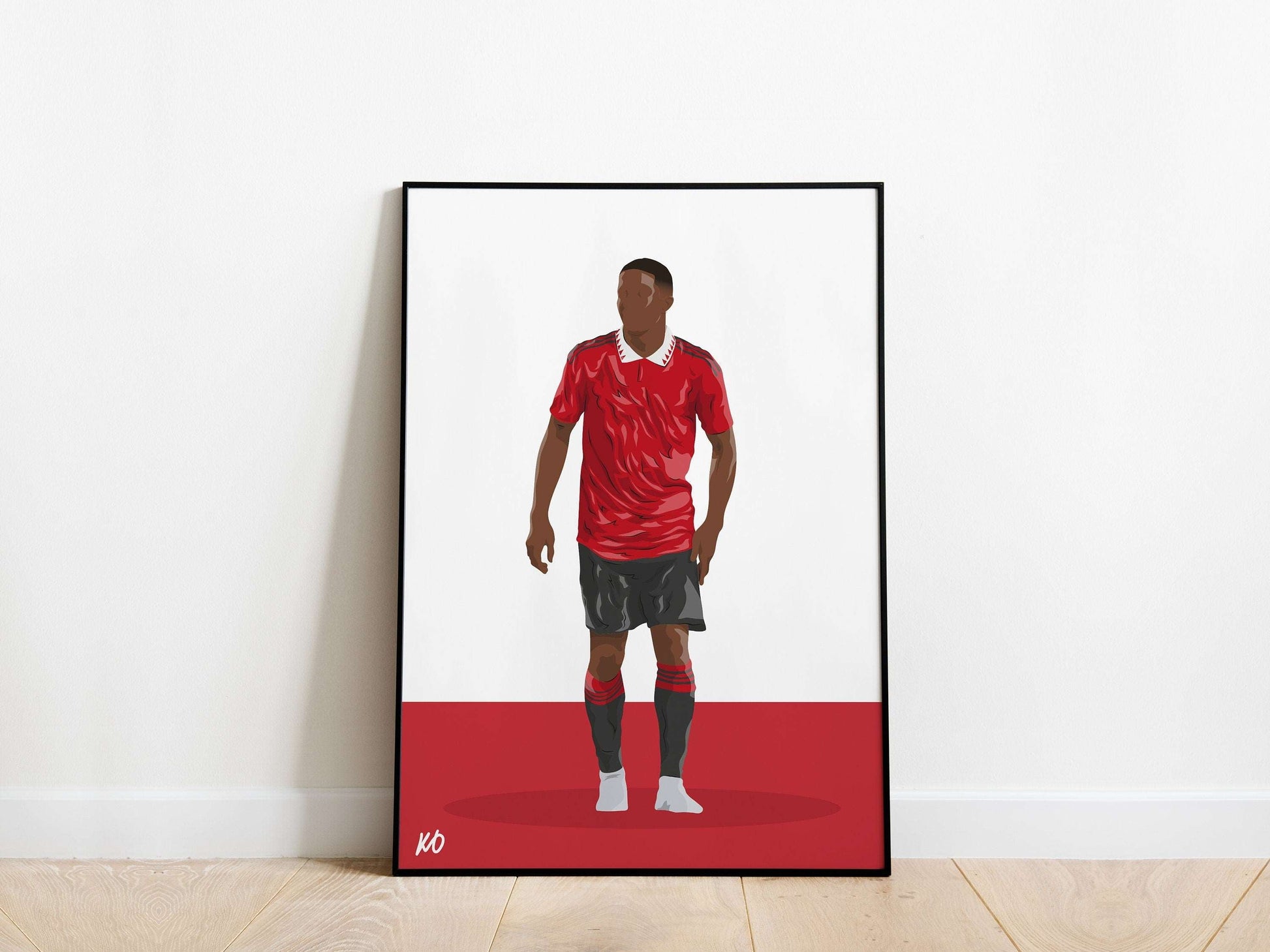 Tyrell Malacia Manchester United Poster KDDesigns6