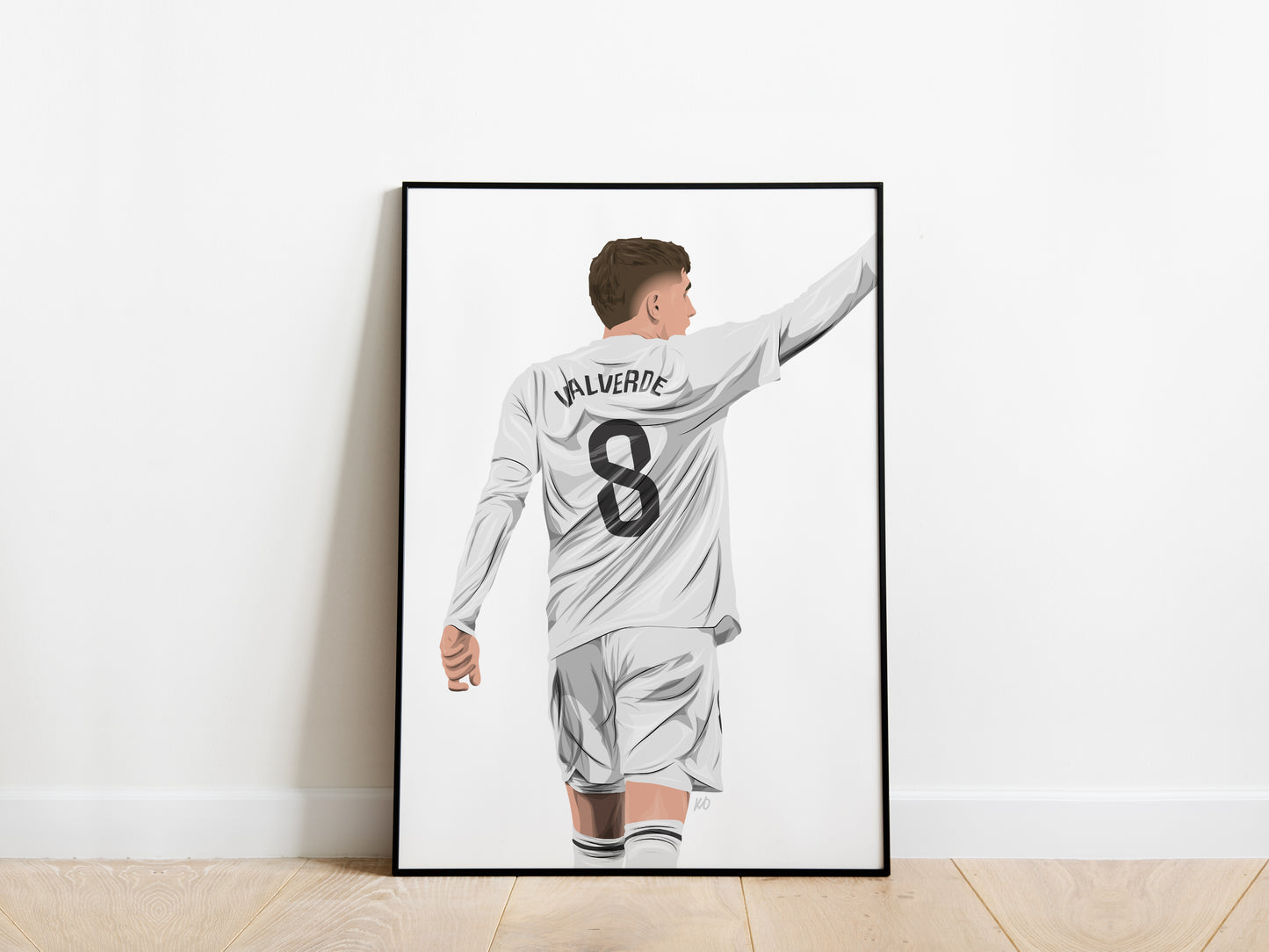 Federico Valverde Celebration Real Madrid Poster