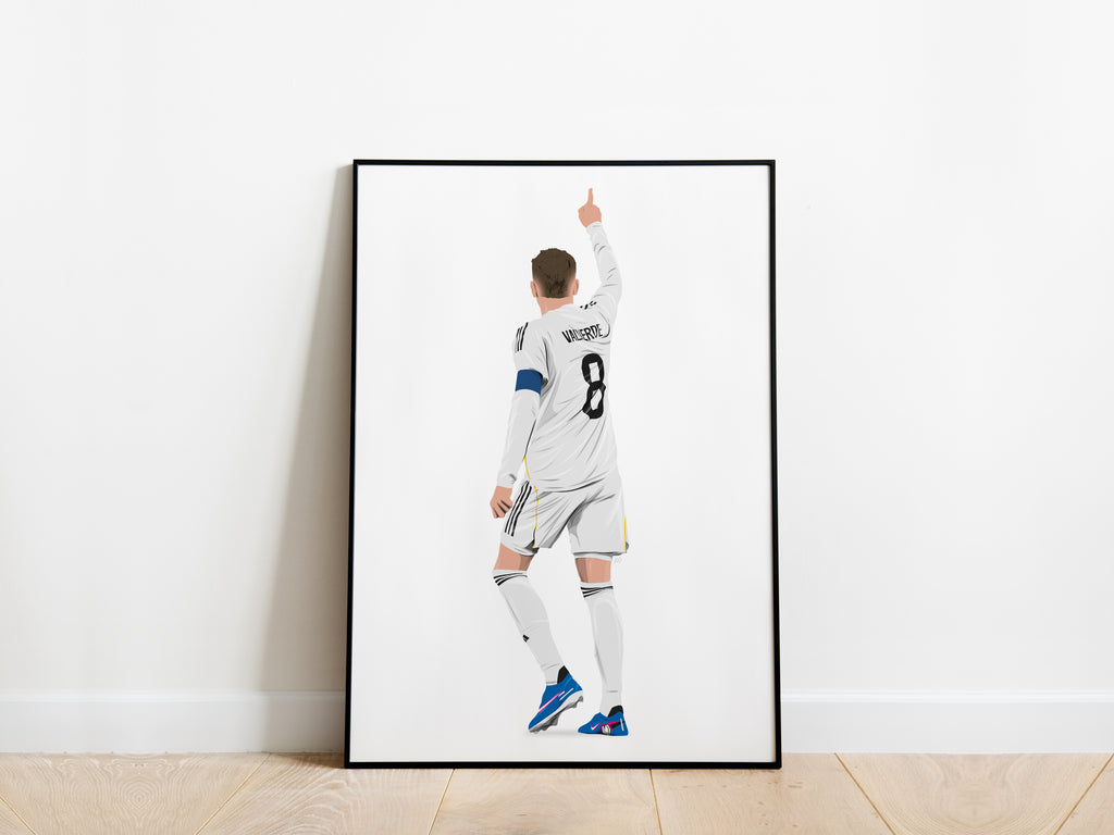 Federico Valverde Hat Trick Real Madrid Poster