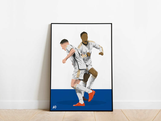 Lucas Vazquez, Jude Bellingham Real Madrid Poster
