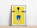 Vinicius Jr World Cup 2026 Brazil Poster
