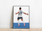 Ollie Watkins Euro 2024 Semi Final Winning Goal England Poster - KDDesigns6