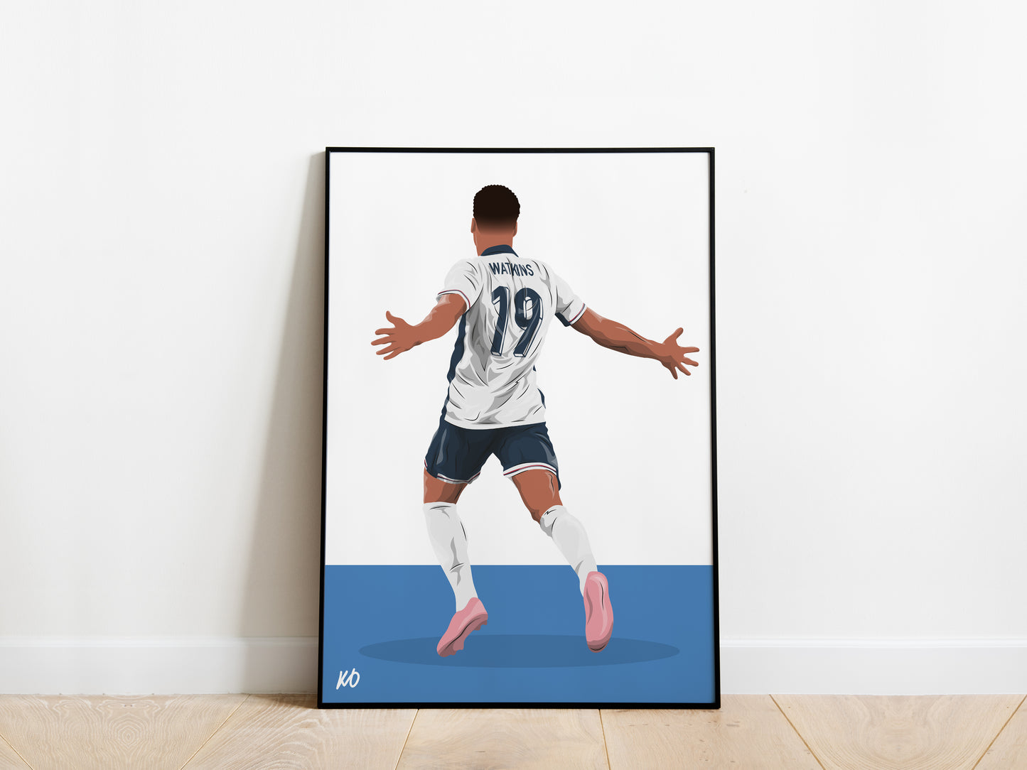 Ollie Watkins England Poster