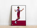 Ollie Watkins Celebration Aston Villa Poster - KDDesigns6