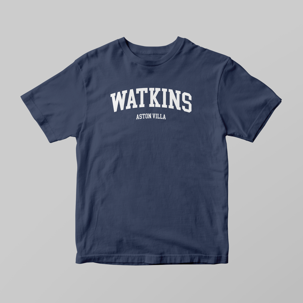 Ollie Watkins Varsity T-Shirt | Aston Villa Graphic Tee - KDDesigns6