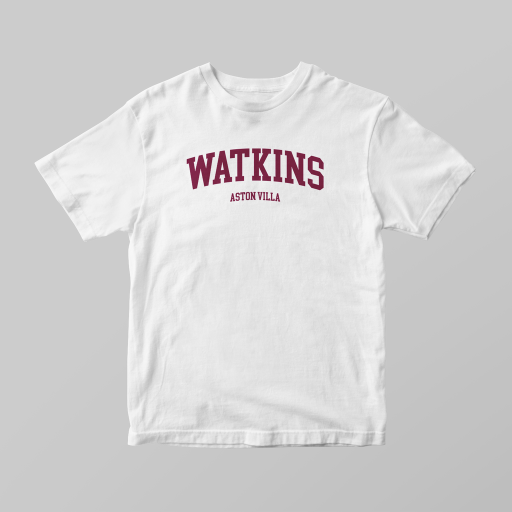 Ollie Watkins Varsity T-Shirt | Aston Villa Graphic Tee - KDDesigns6