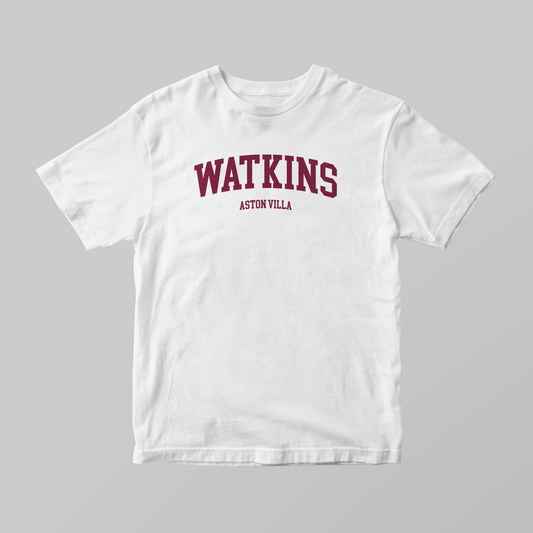 Ollie Watkins Varsity T-Shirt | Aston Villa Graphic Tee