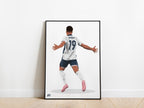 Ollie Watkins Euro 2024 Semi Final Winning Goal England Poster - KDDesigns6
