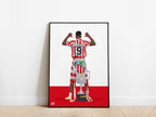Inaki Williams Copa Del Rey Athletic Club Poster - KDDesigns6