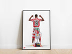 Inaki Williams Copa Del Rey Athletic Club Poster - KDDesigns6