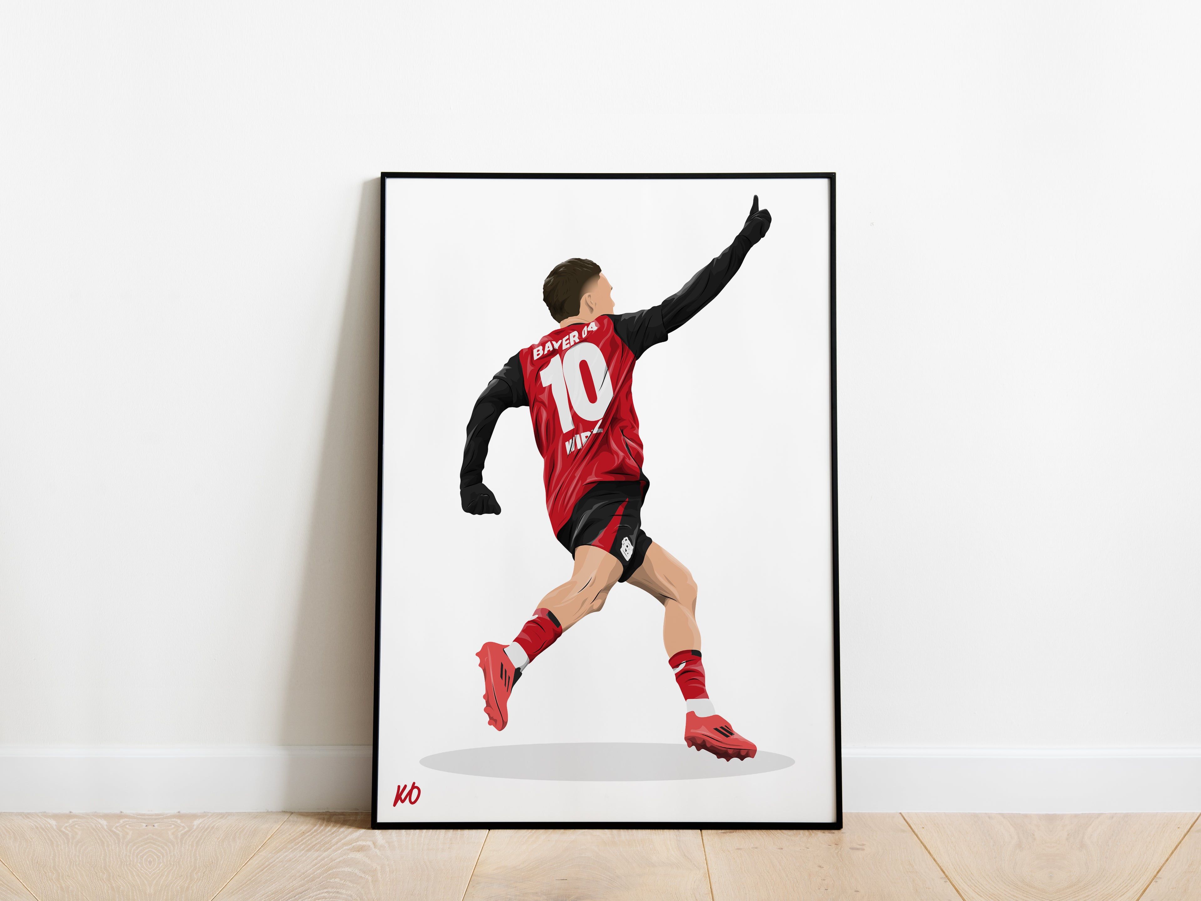 Florian Wirtz Bayer Leverkusen Poster - KDDesigns6