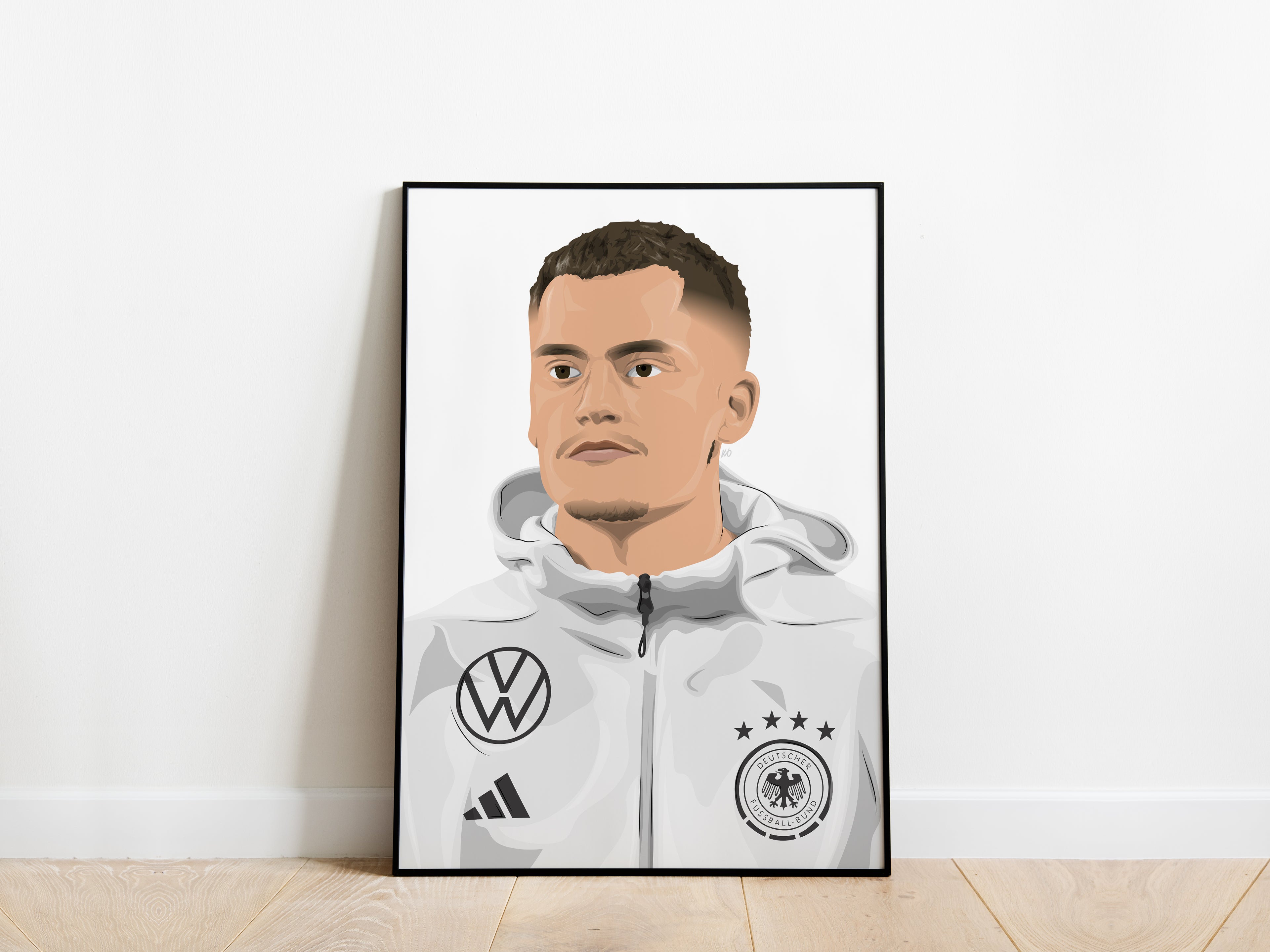 Florian Wirtz Portrait Germany Poster - KDDesigns6