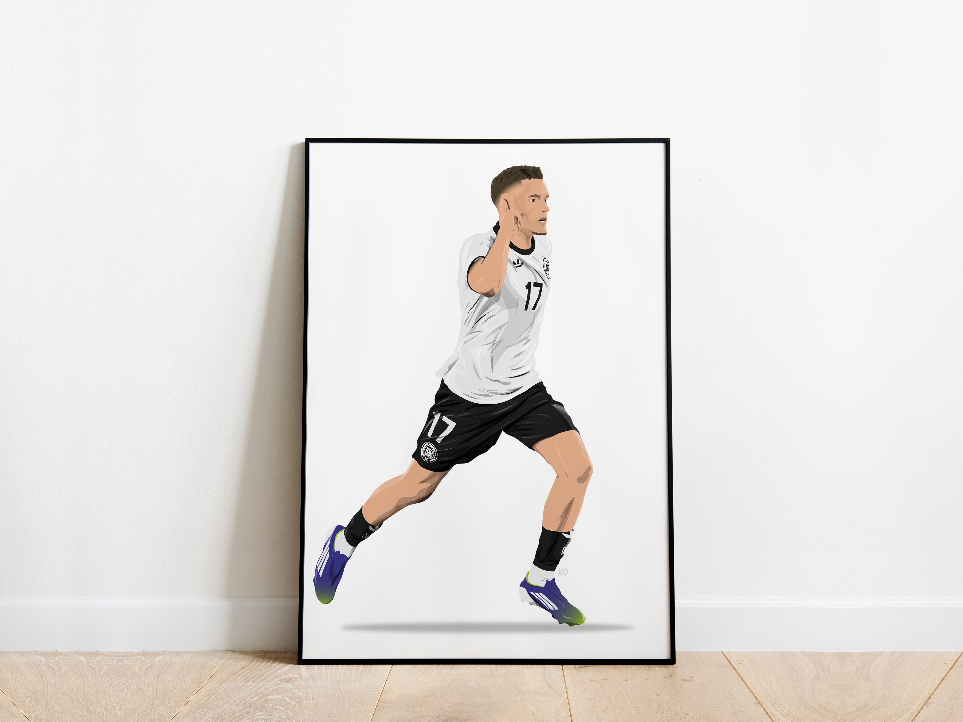 Florian Wirtz Celebration Germany Poster - KDDesigns6
