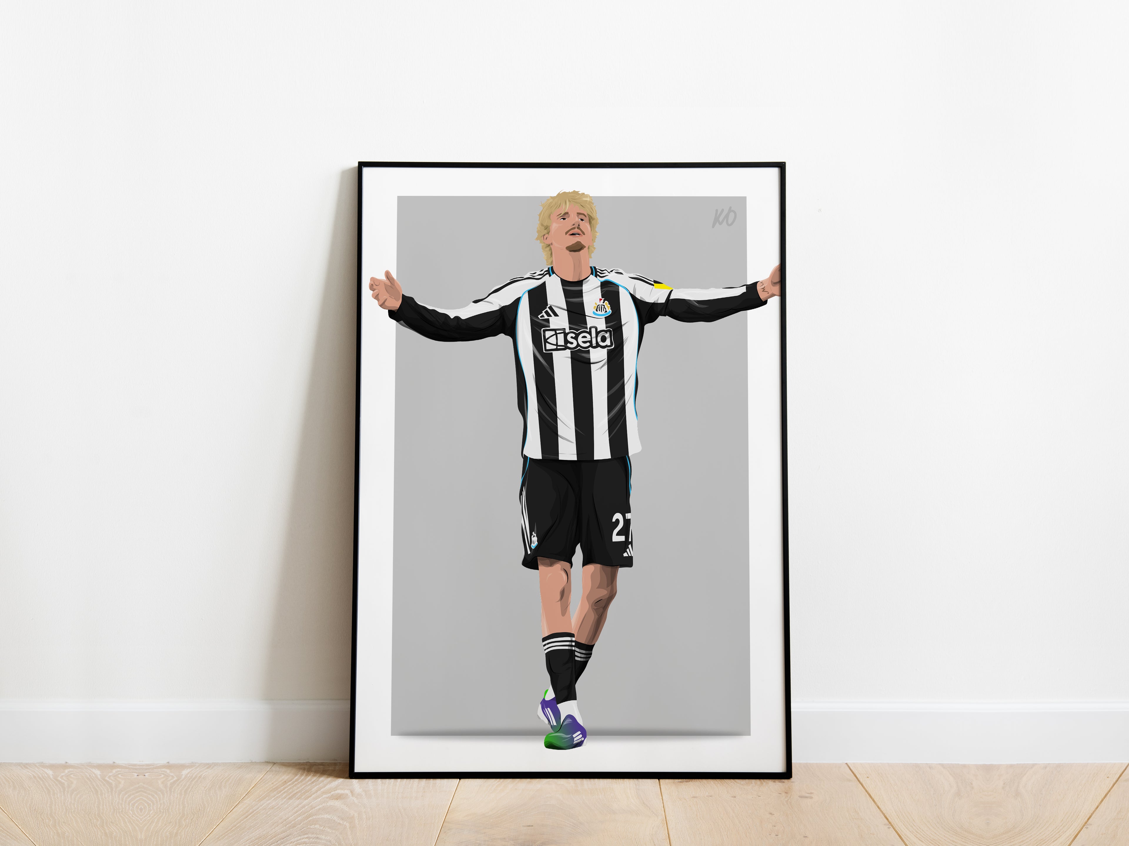 Nick Woltemade 25/26 Newcastle United Poster