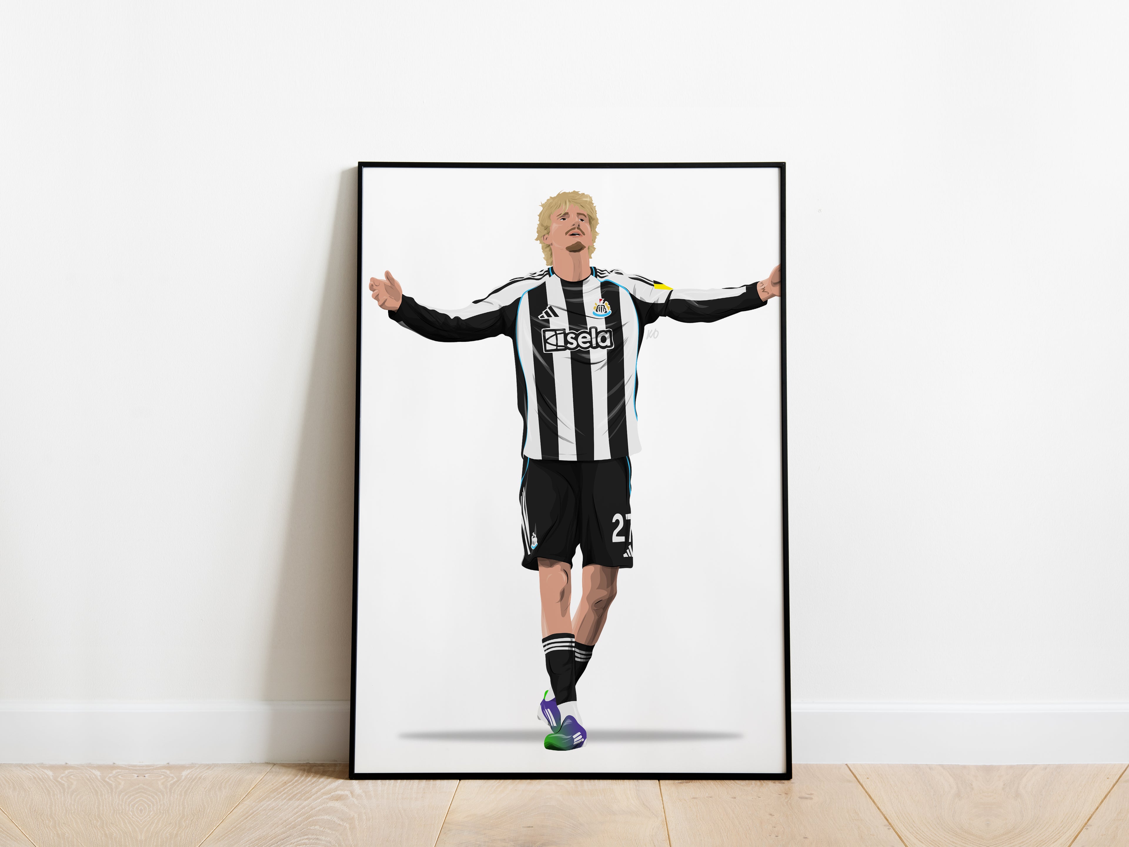 Nick Woltemade 25/26 Newcastle United Poster