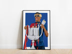 Lamine Yamal Copa Del Rey Trophy Barcelona Poster - KDDesigns6