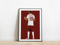 Lamine Yamal World Cup 2026 Spain Poster