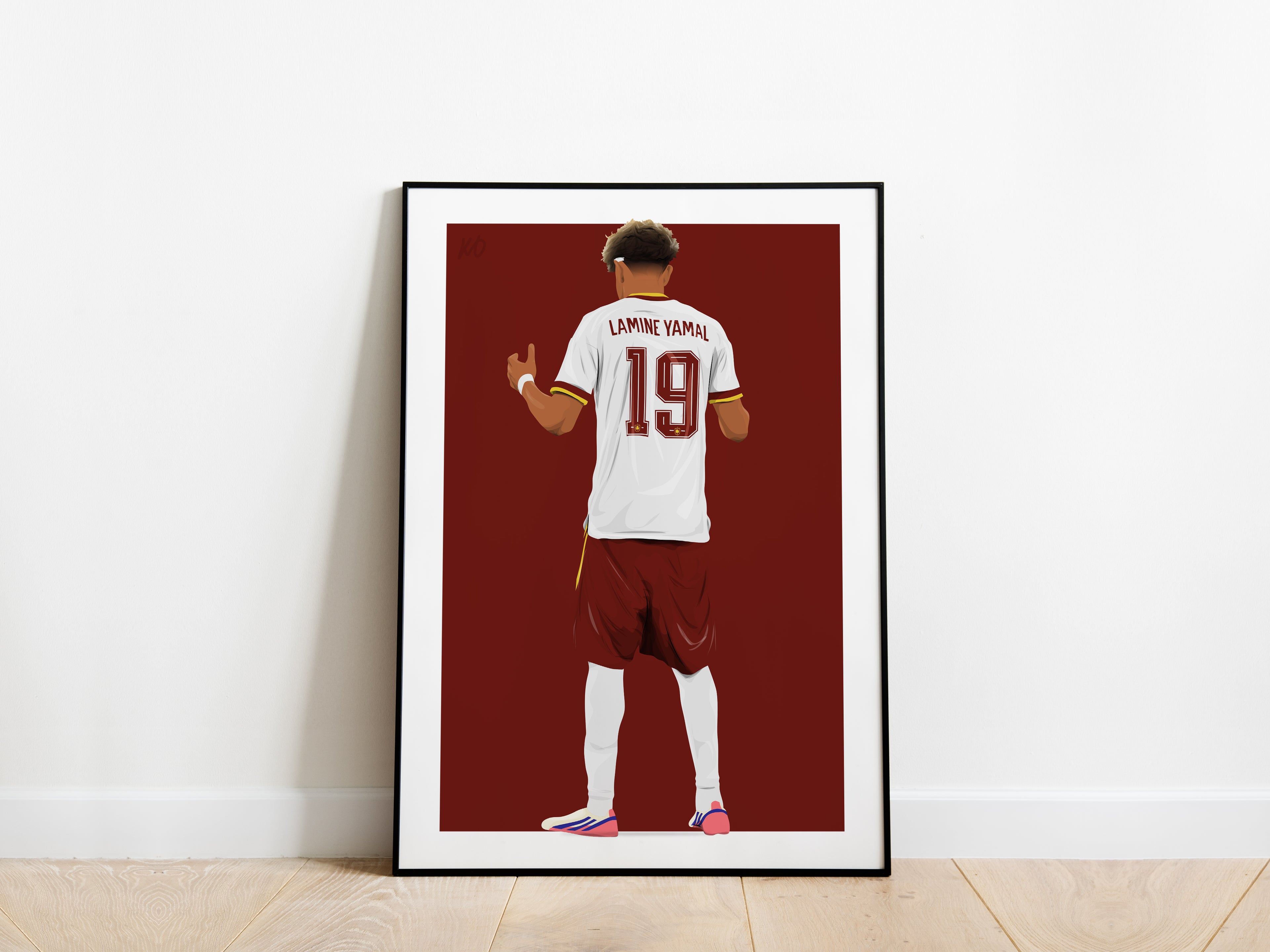 Lamine Yamal World Cup 2026 Spain Poster