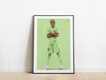 Lamine Yamal Supercopa de Espana Celebration Barcelona Poster - KDDesigns6