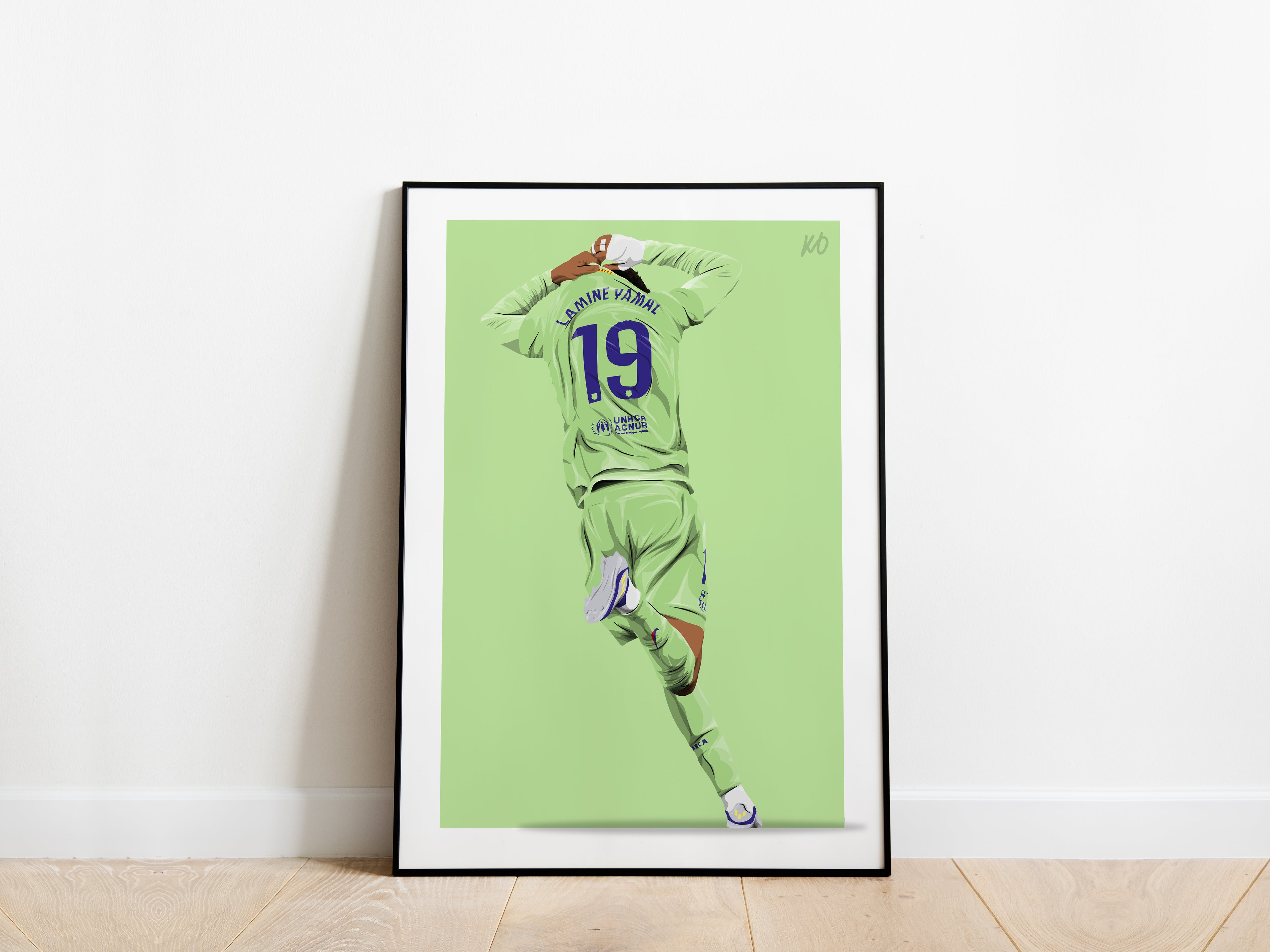 Lamine Yamal Comeback Celebration Barcelona Poster - KDDesigns6