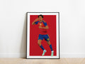 Lamine Yamal Nations League 2026/27 Celebration Spain Poster