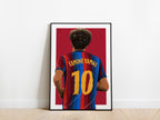 Lamine Yamal 26/27 FC Barcelona Poster