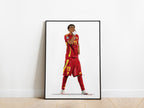 Lamine Yamal Celebration Spain Poster - KDDesigns6