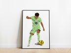 Lamine Yamal Trivela Barcelona Poster - KDDesigns6