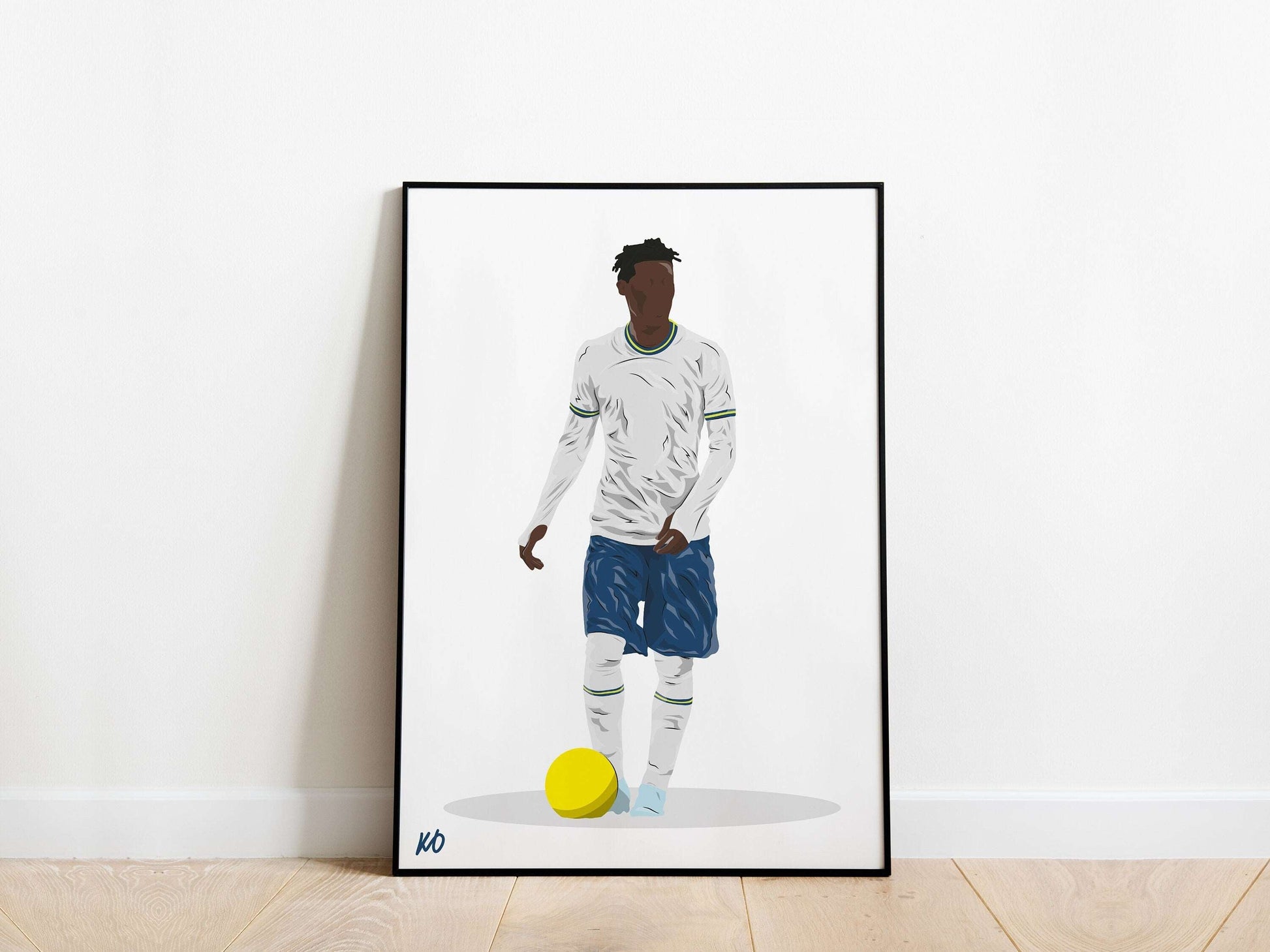 Yves Bissouma Tottenham Hotspur Poster KDDesigns6