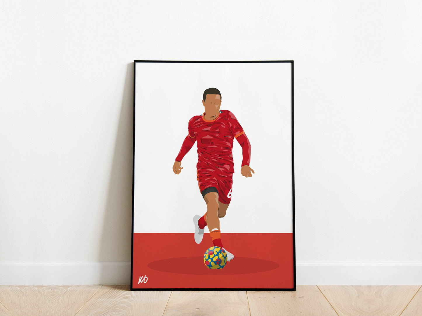 Thiago Alcantara Liverpool Poster - KDDesigns6