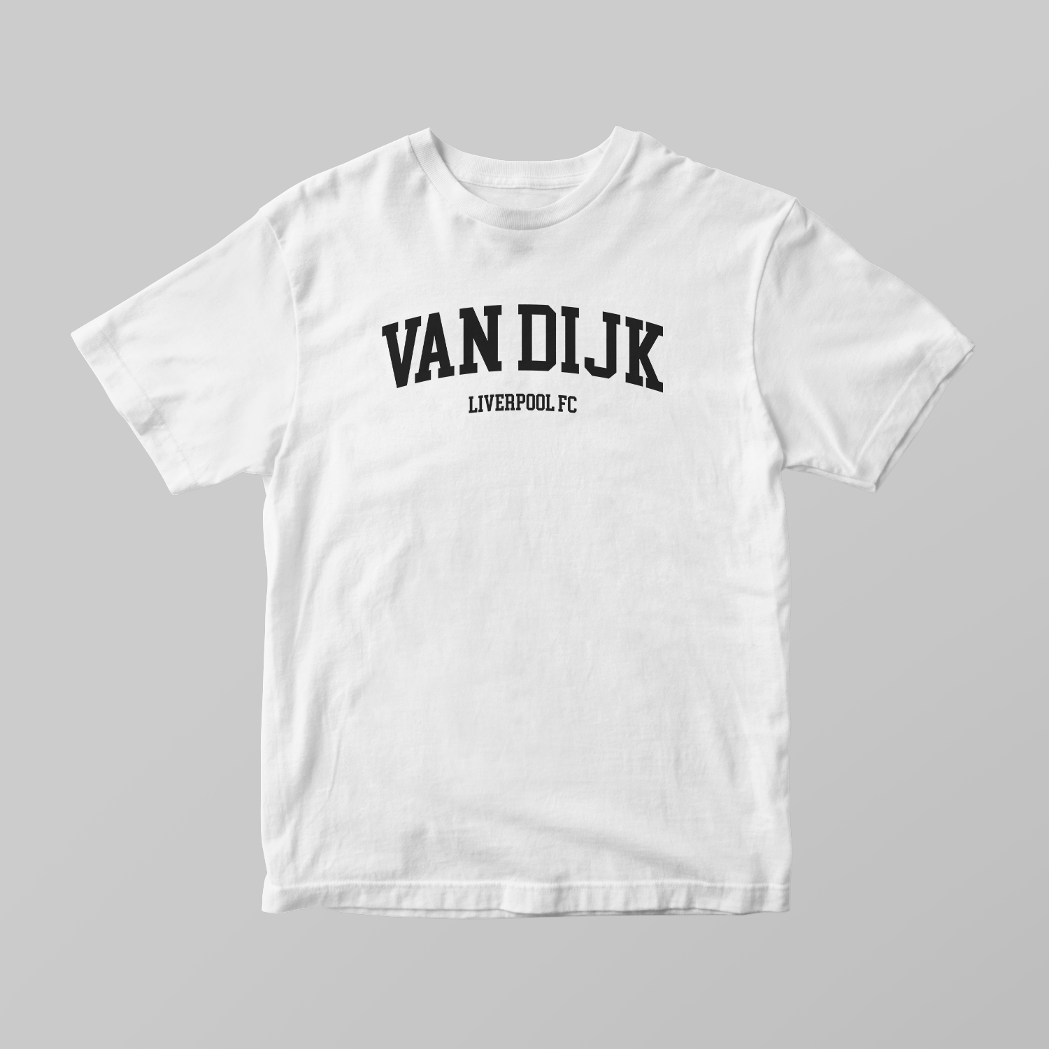 Virgil van Dijk Varsity T-Shirt | Liverpool Graphic Tee - KDDesigns6