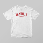 Virgil van Dijk Varsity T-Shirt | Liverpool Graphic Tee - KDDesigns6